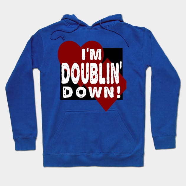 Double Down Domino Hoodie by Damsels of Dorkington